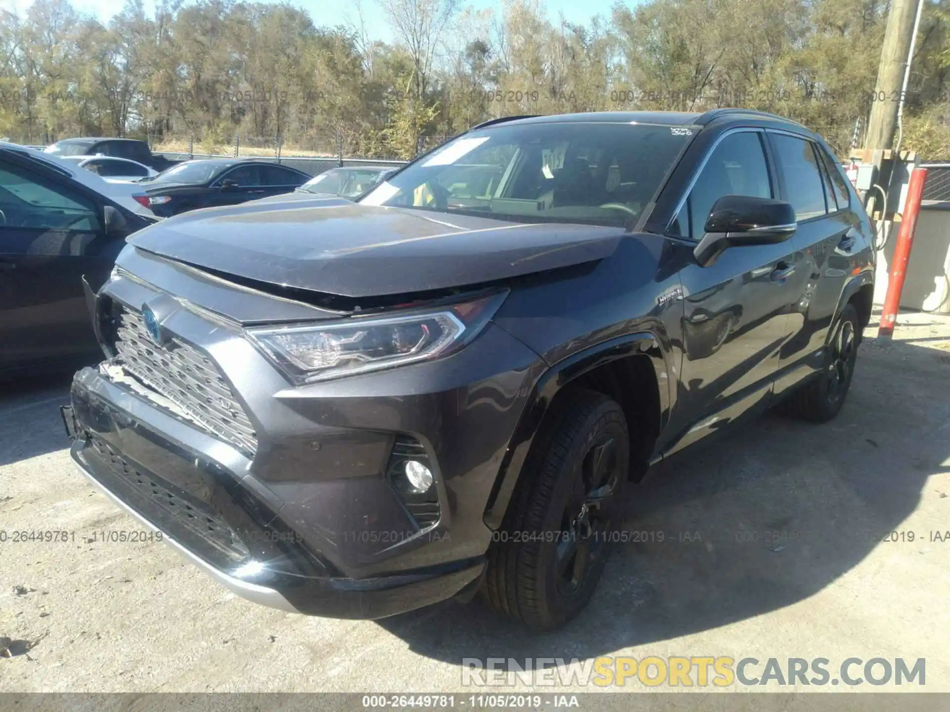 2 Photograph of a damaged car JTMEWRFV2KJ003913 TOYOTA RAV4 2019