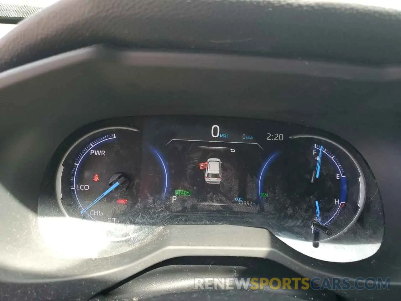 9 Photograph of a damaged car JTMEWRFV3KD502573 TOYOTA RAV4 2019
