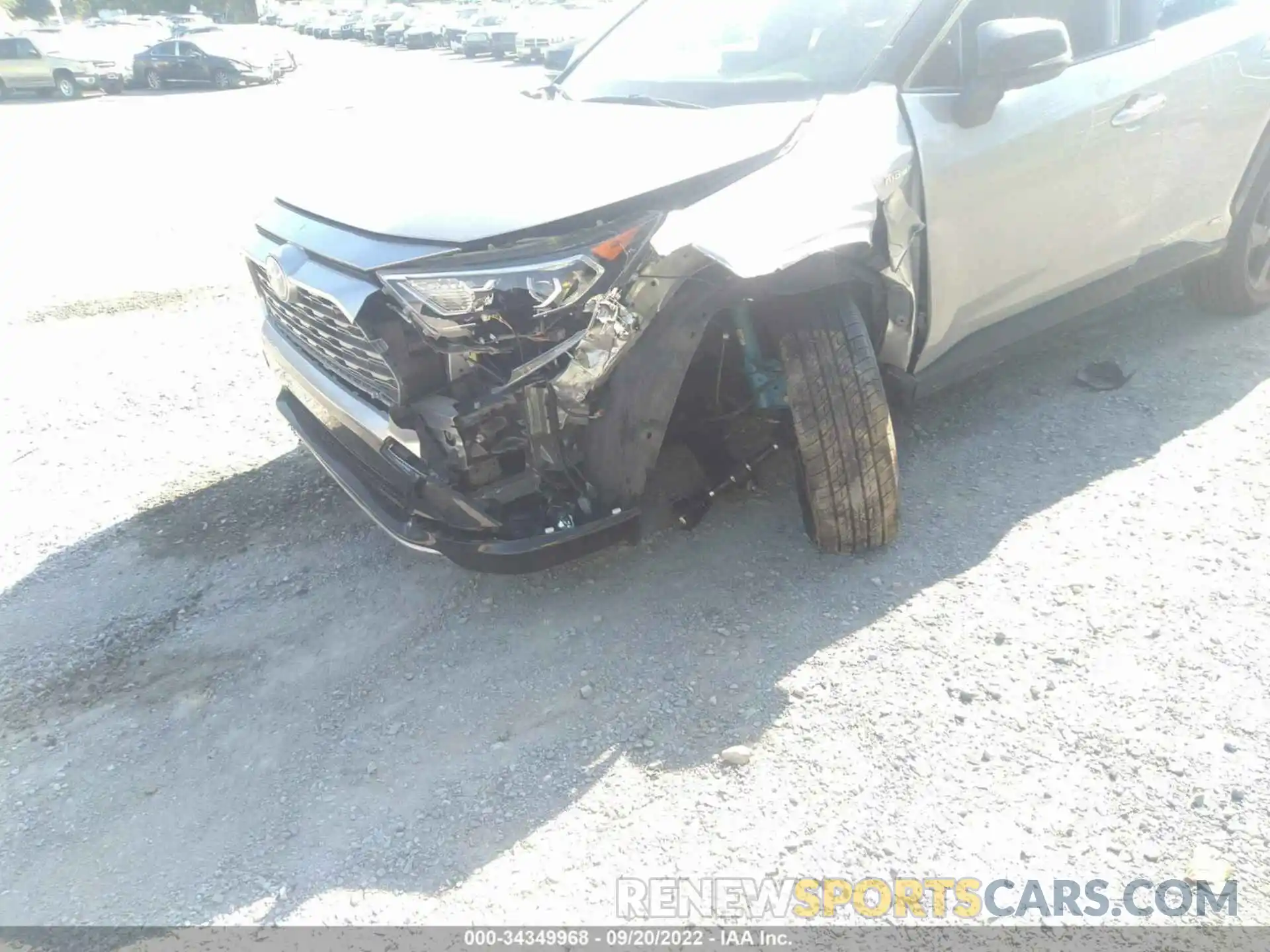 6 Photograph of a damaged car JTMEWRFV3KJ008179 TOYOTA RAV4 2019