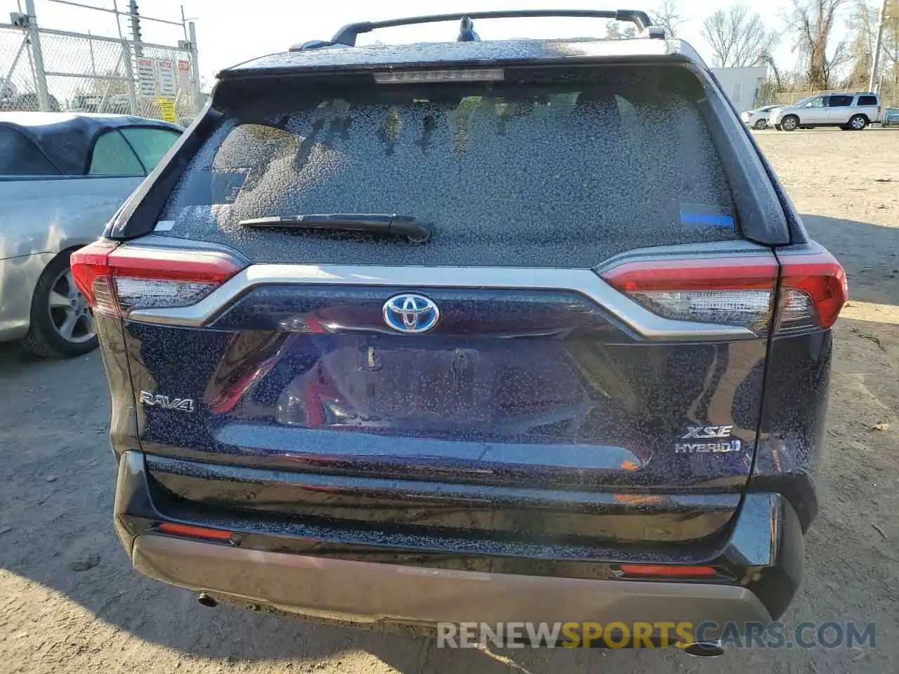 6 Photograph of a damaged car JTMEWRFV3KJ010742 TOYOTA RAV4 2019