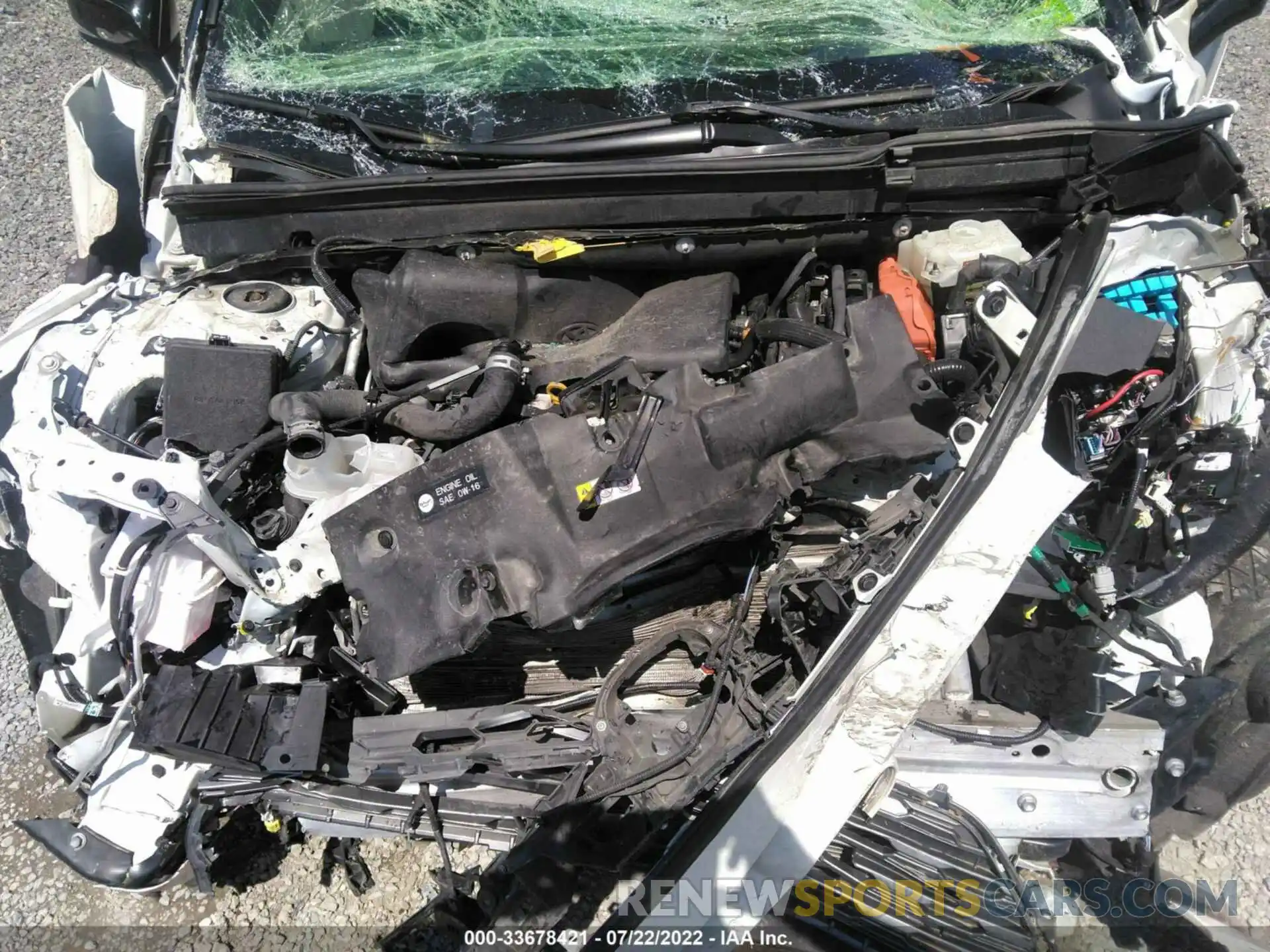 10 Photograph of a damaged car JTMEWRFV4KD507135 TOYOTA RAV4 2019