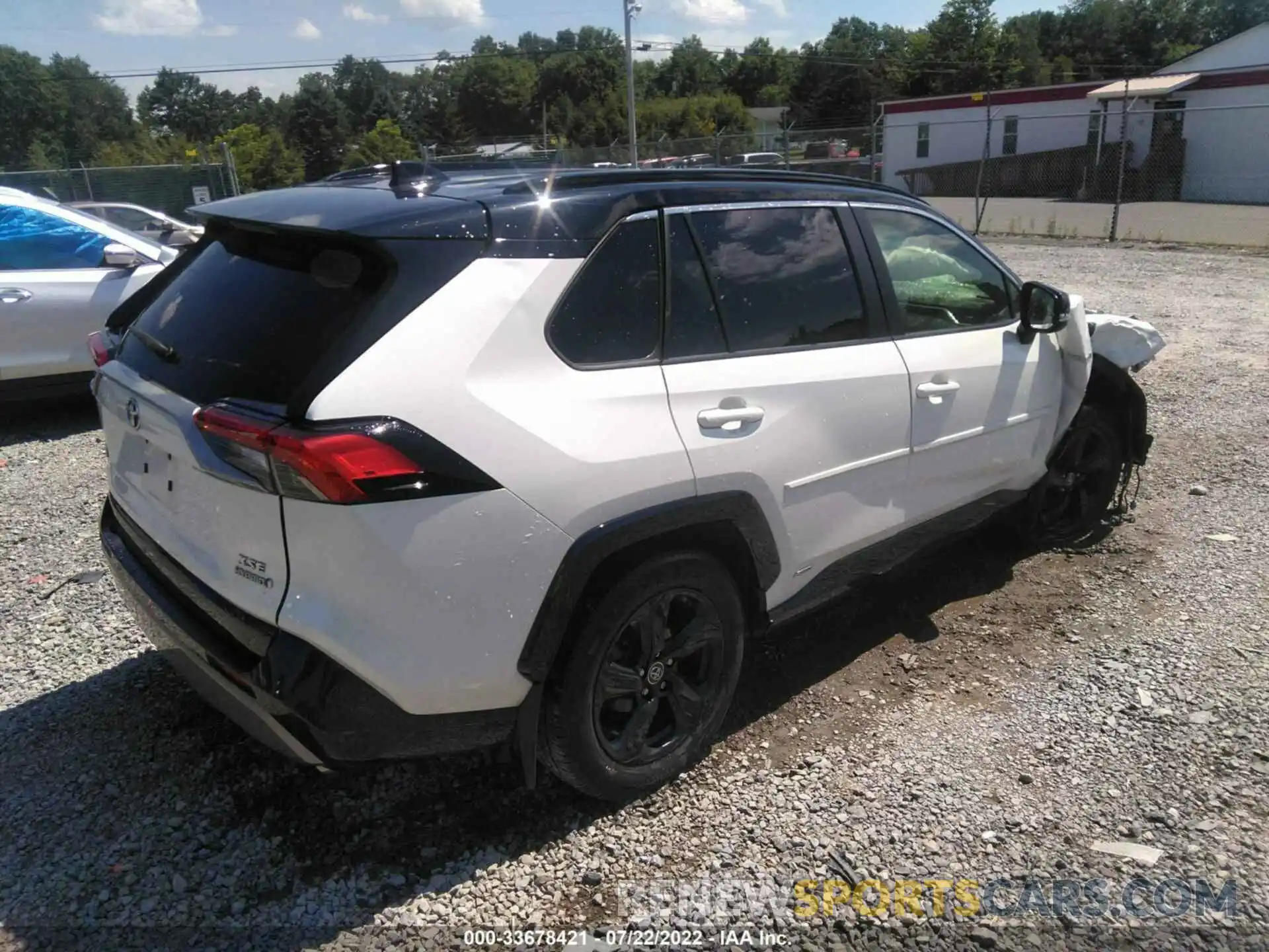 4 Photograph of a damaged car JTMEWRFV4KD507135 TOYOTA RAV4 2019