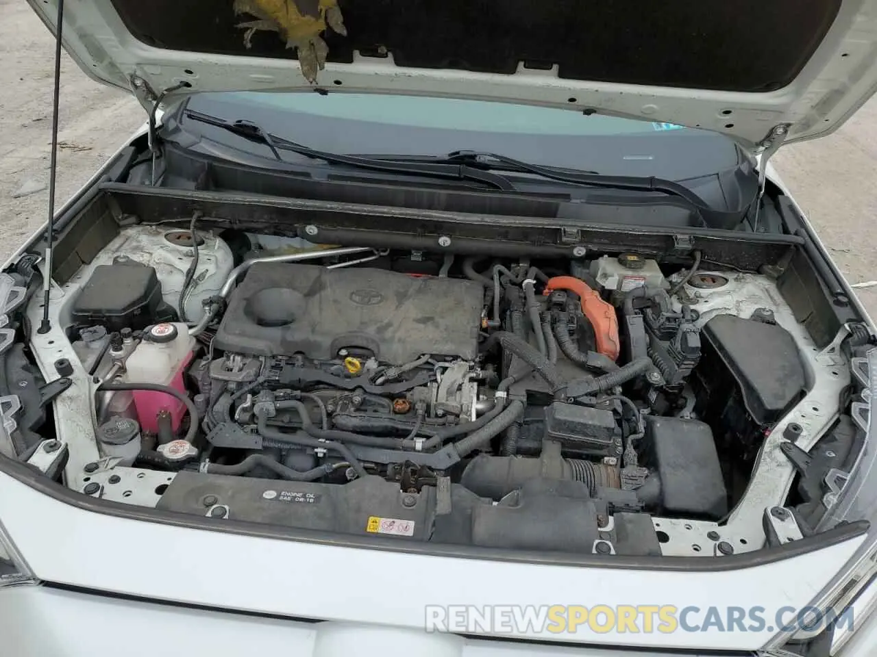 12 Photograph of a damaged car JTMEWRFV4KD521858 TOYOTA RAV4 2019