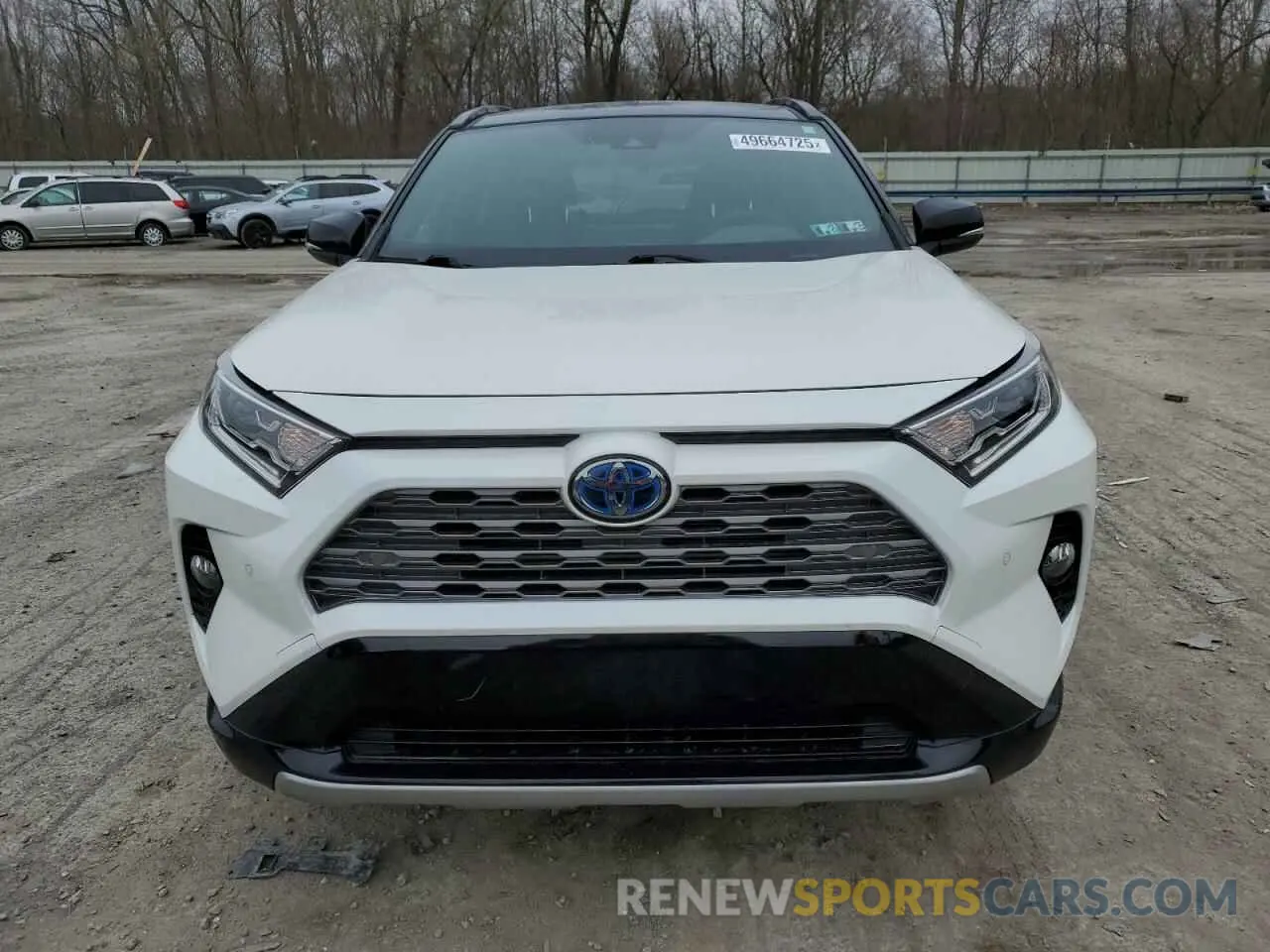 5 Photograph of a damaged car JTMEWRFV4KD521858 TOYOTA RAV4 2019