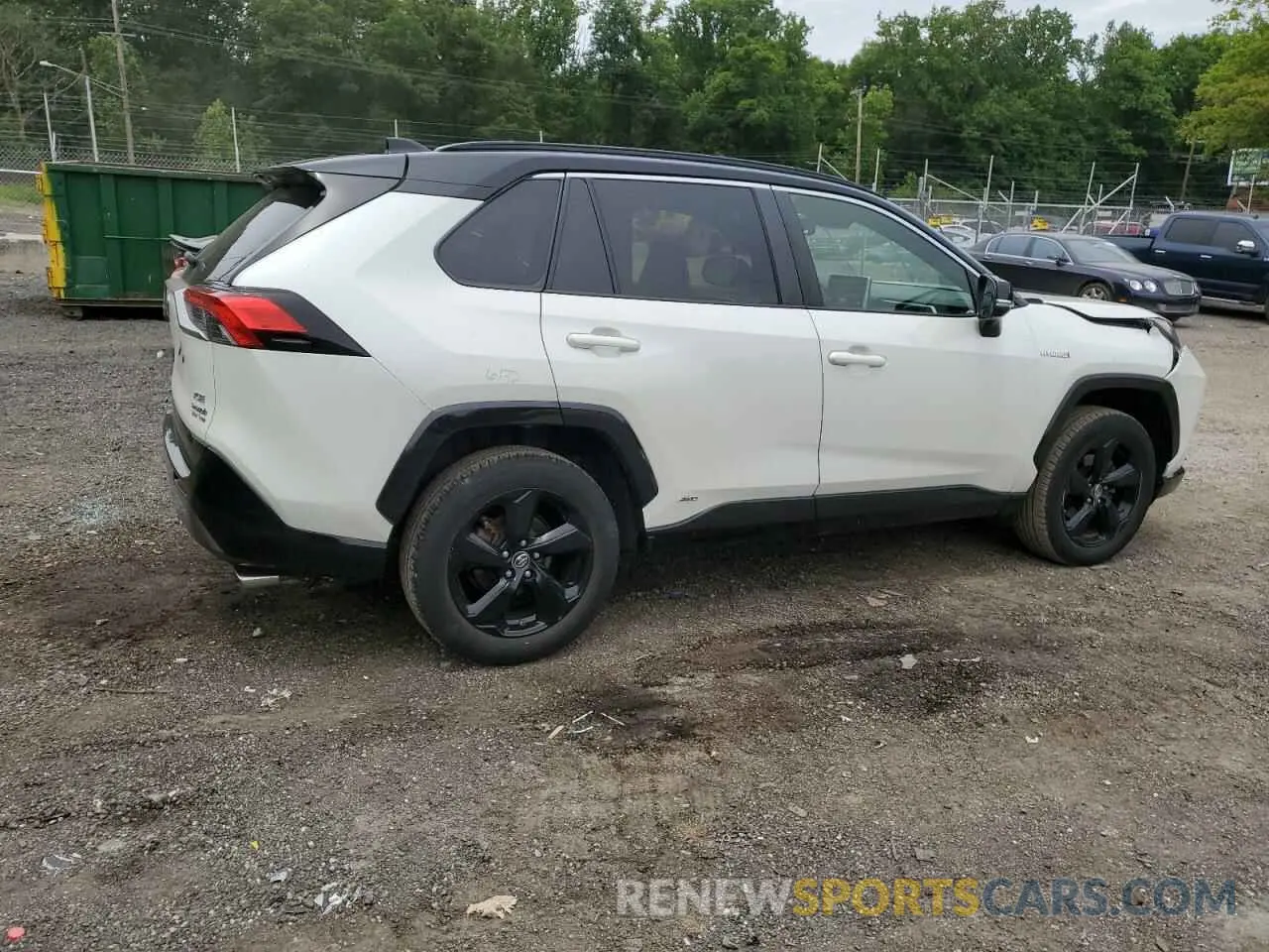 3 Photograph of a damaged car JTMEWRFV4KJ004433 TOYOTA RAV4 2019