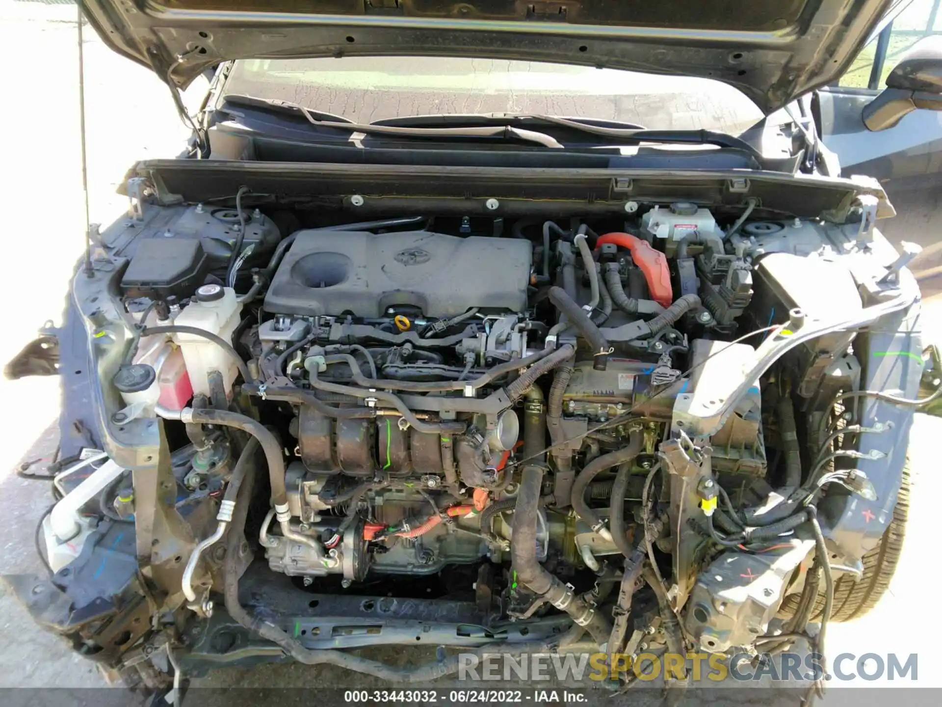 10 Photograph of a damaged car JTMEWRFV5KD513882 TOYOTA RAV4 2019