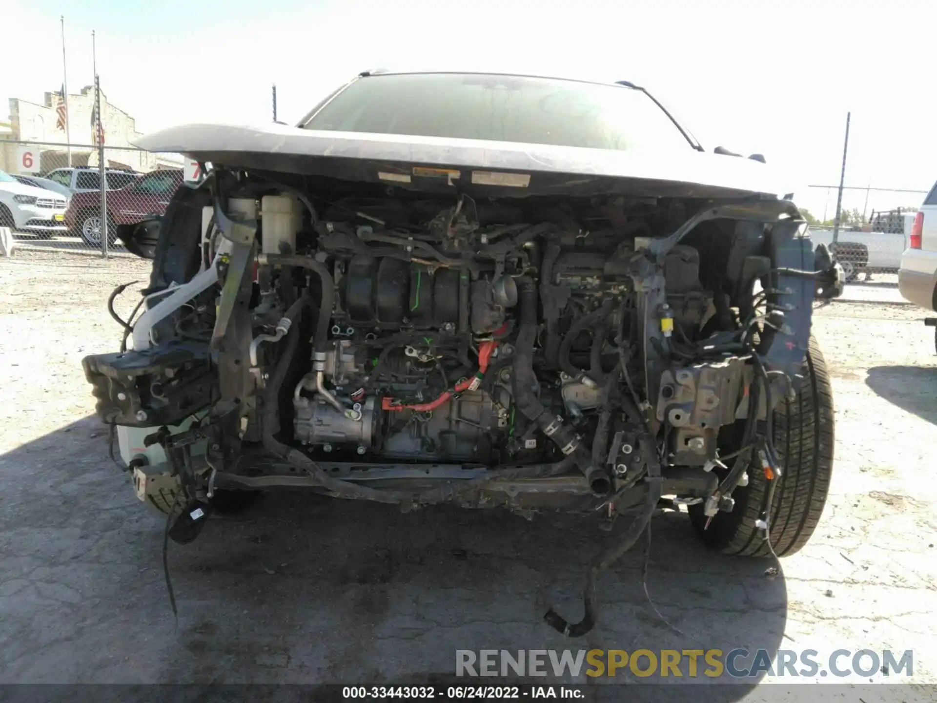 6 Photograph of a damaged car JTMEWRFV5KD513882 TOYOTA RAV4 2019