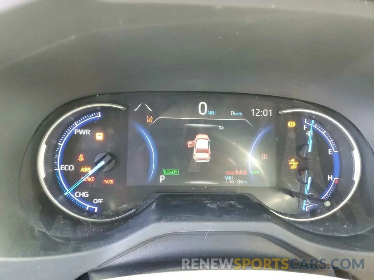 9 Photograph of a damaged car JTMEWRFV5KD519293 TOYOTA RAV4 2019