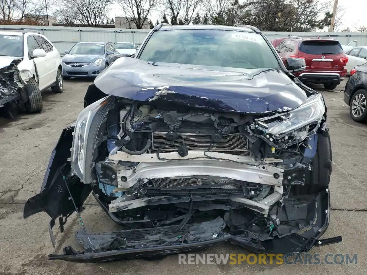 5 Photograph of a damaged car JTMEWRFV5KJ015991 TOYOTA RAV4 2019