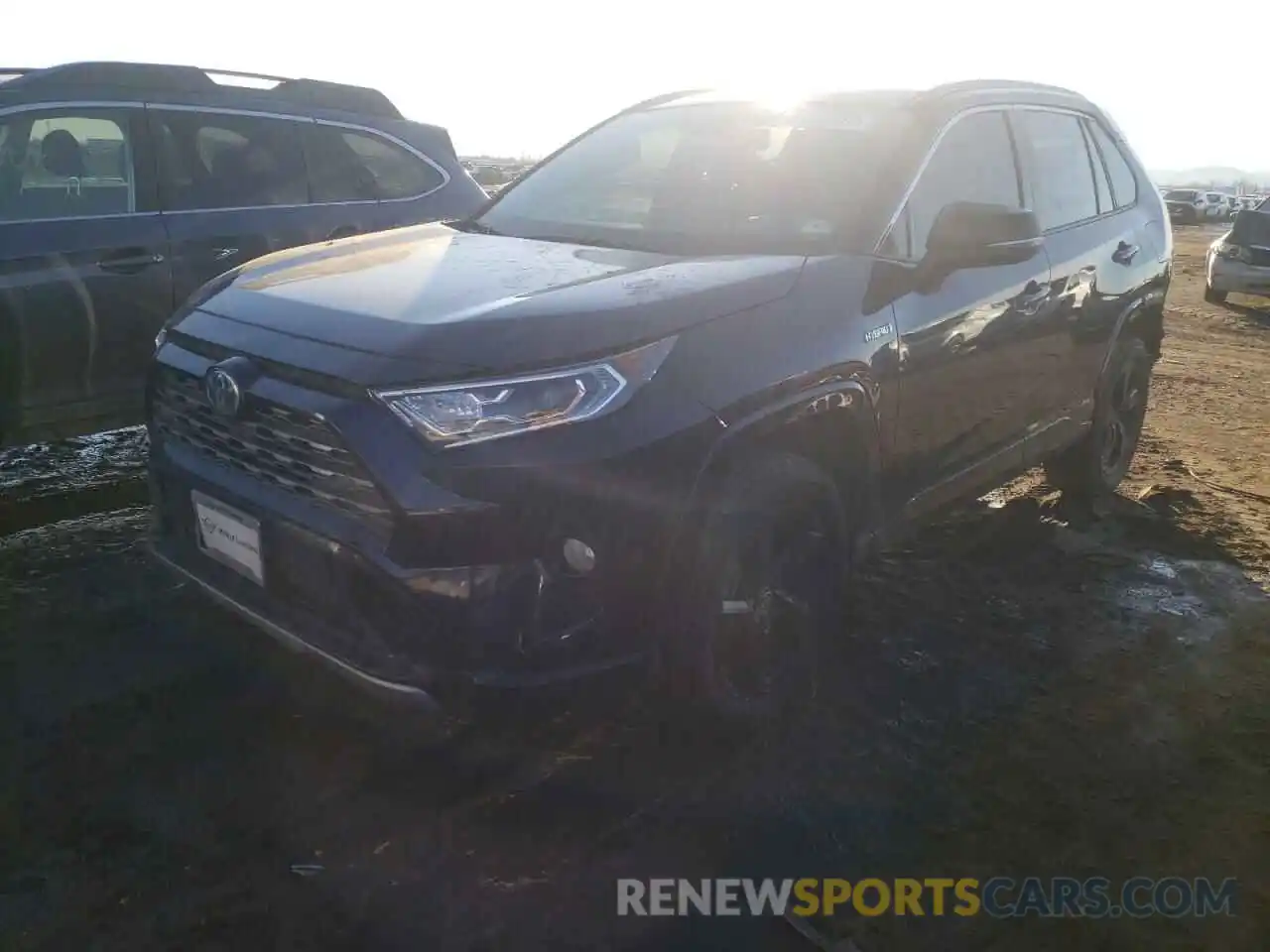 2 Photograph of a damaged car JTMEWRFV6KD511445 TOYOTA RAV4 2019