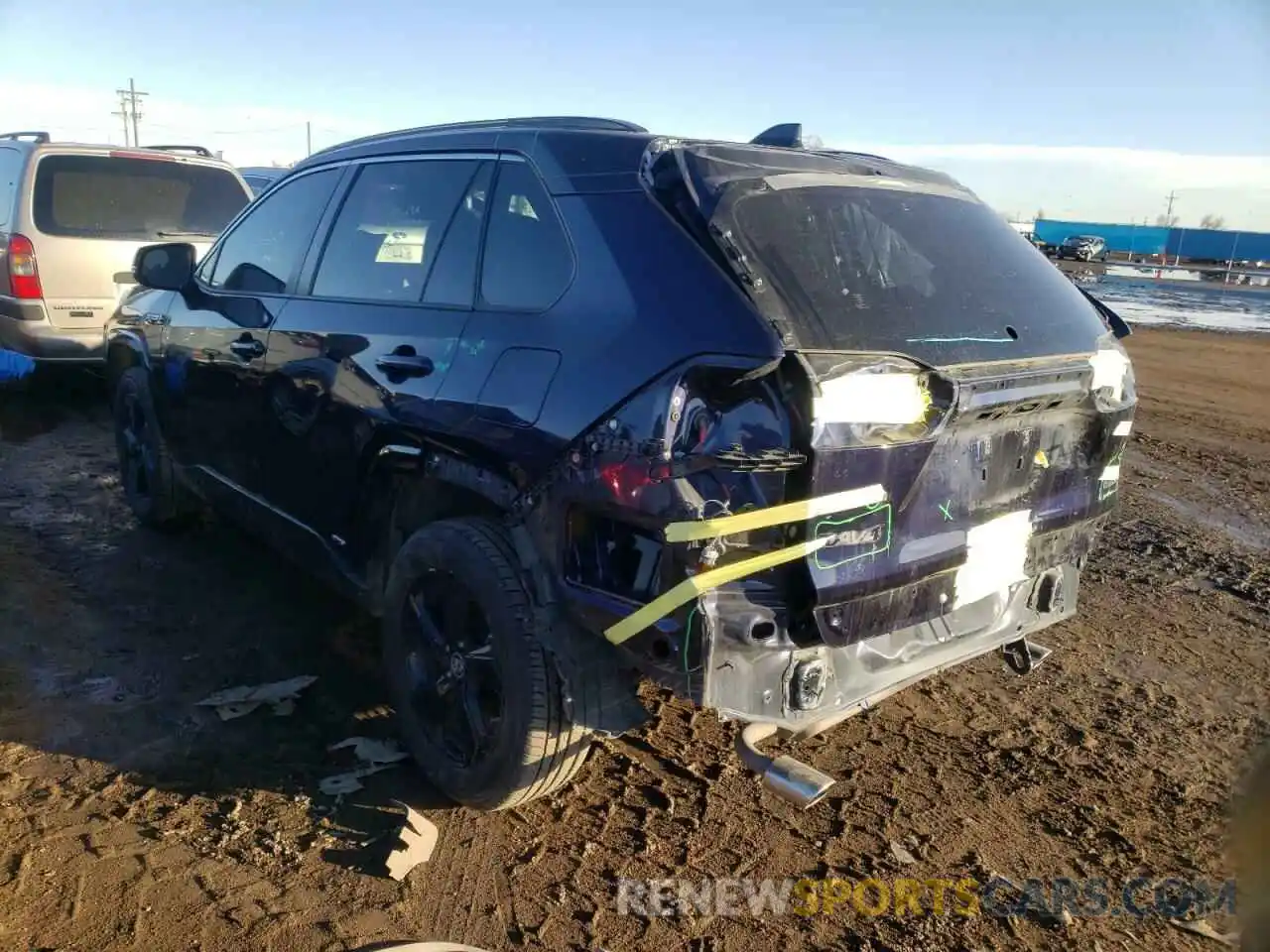 3 Photograph of a damaged car JTMEWRFV6KD511445 TOYOTA RAV4 2019