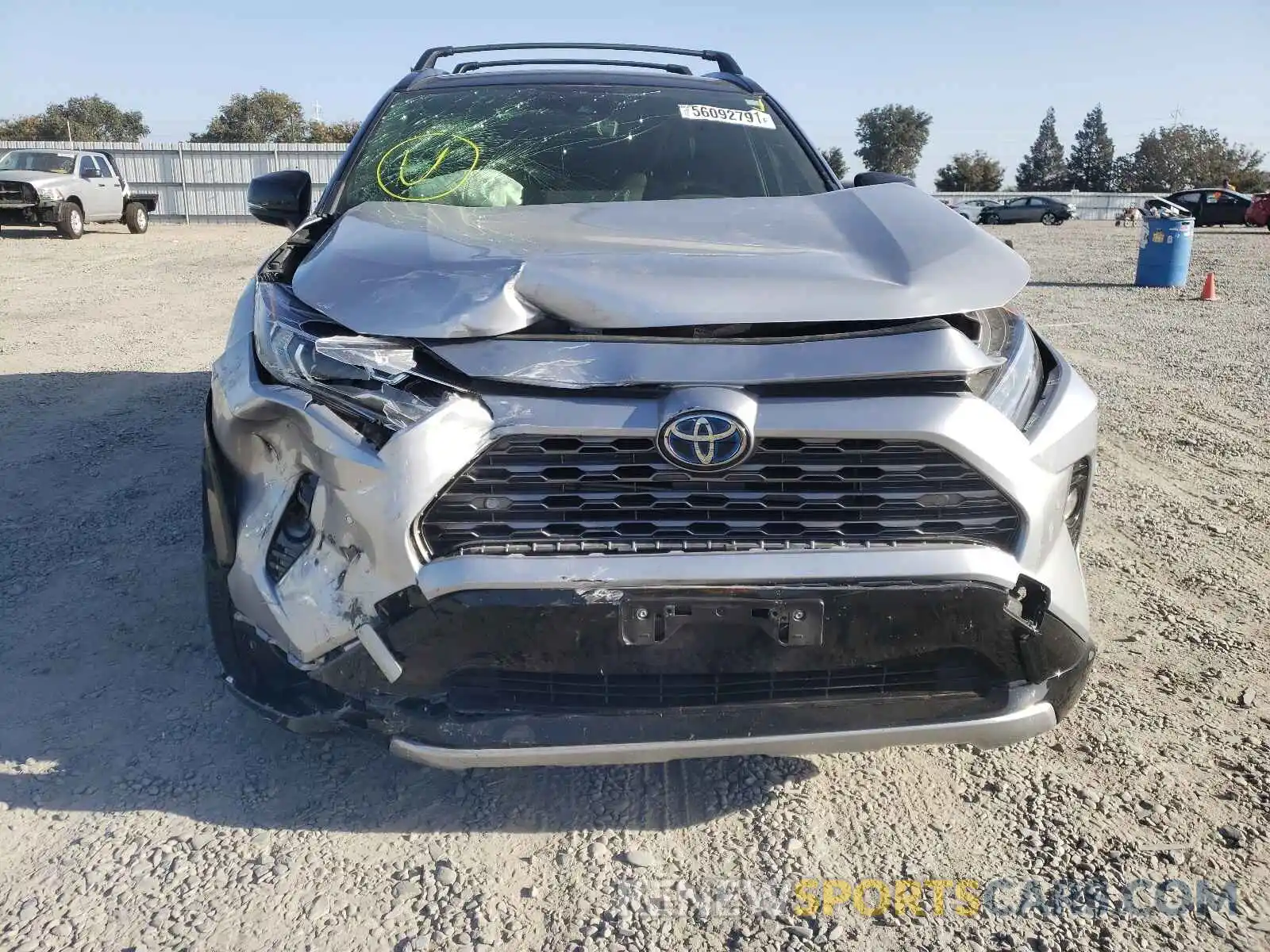 9 Photograph of a damaged car JTMEWRFV6KD521151 TOYOTA RAV4 2019