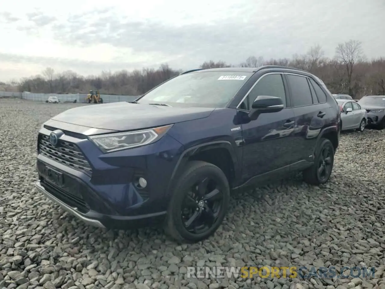 1 Photograph of a damaged car JTMEWRFV6KJ003641 TOYOTA RAV4 2019