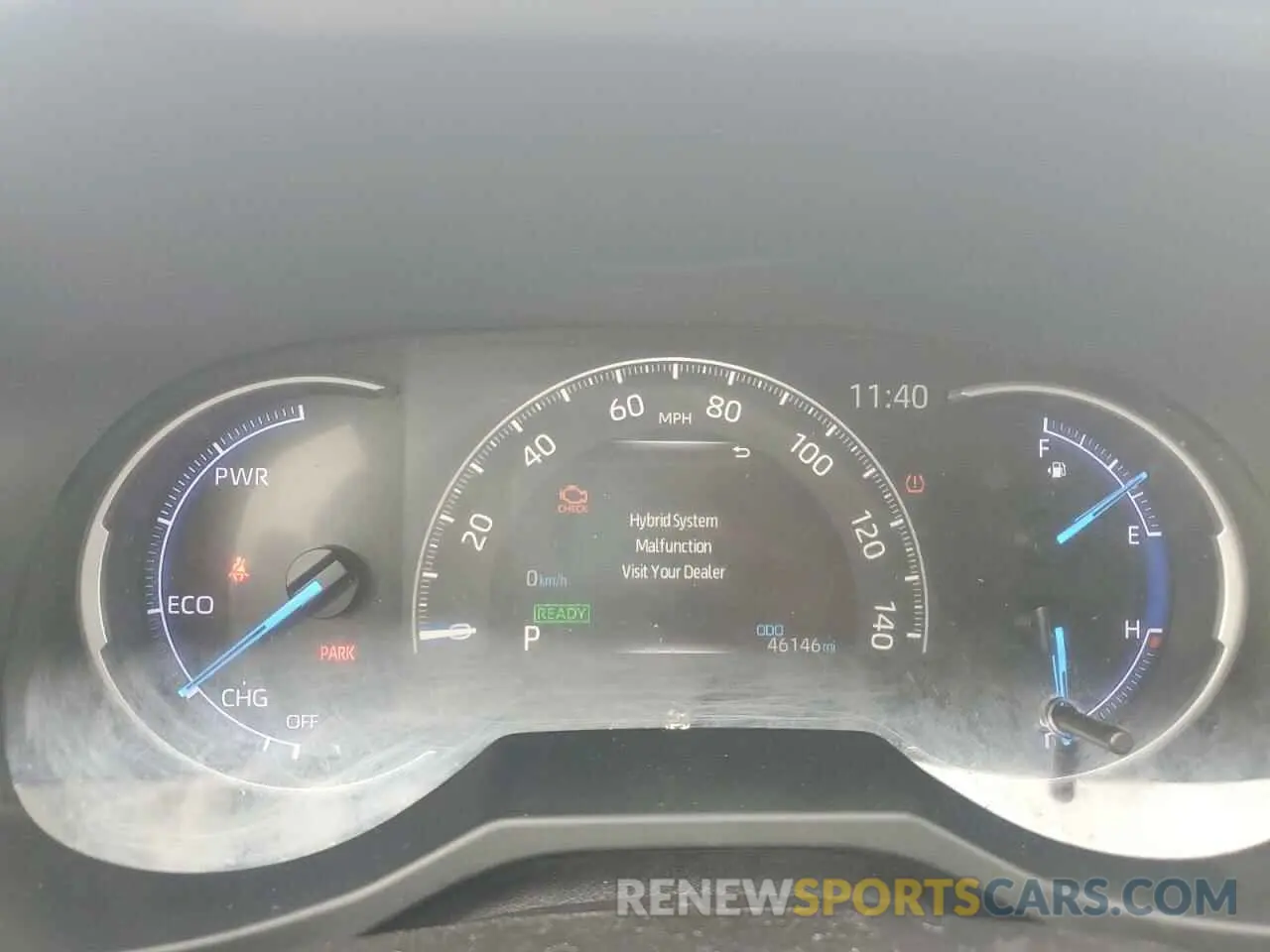 9 Photograph of a damaged car JTMEWRFV6KJ003641 TOYOTA RAV4 2019