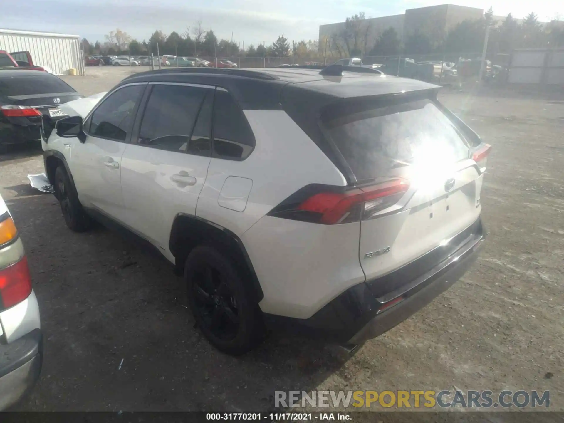 3 Photograph of a damaged car JTMEWRFV8KD509549 TOYOTA RAV4 2019