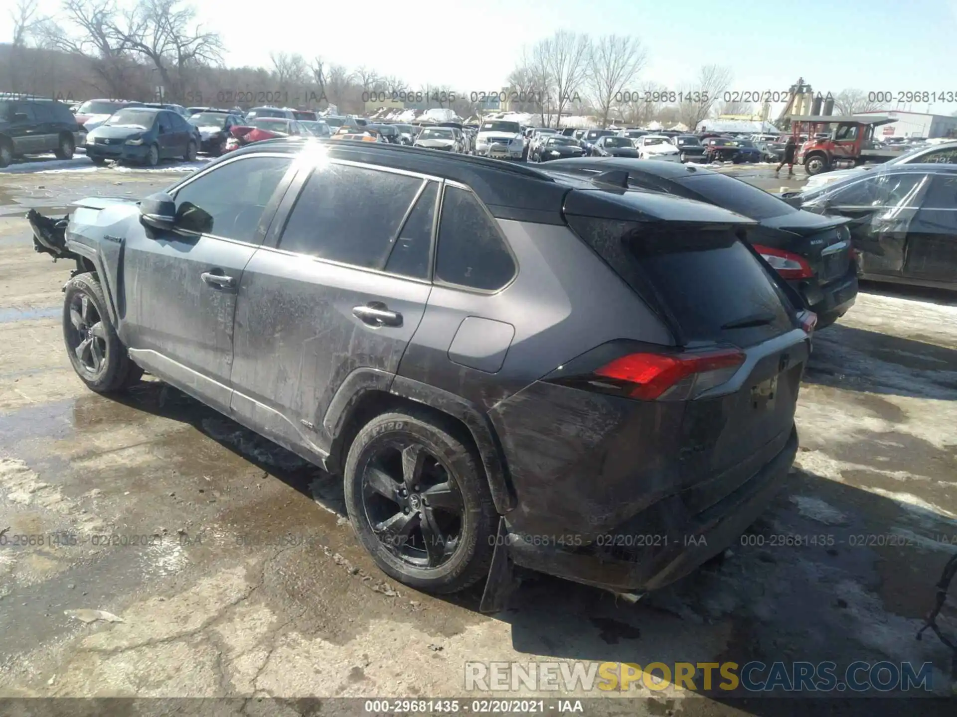 3 Photograph of a damaged car JTMEWRFV8KD516520 TOYOTA RAV4 2019