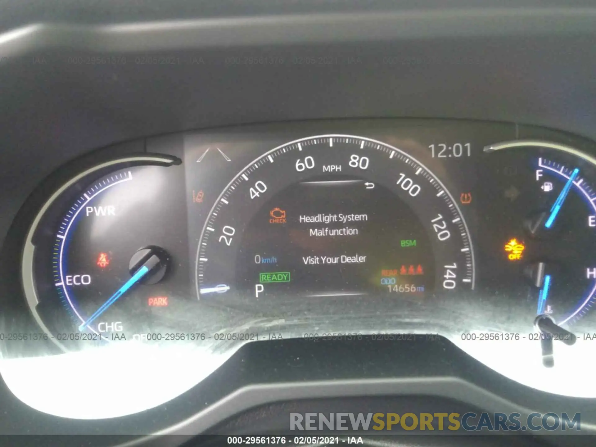 7 Photograph of a damaged car JTMEWRFV8KJ006041 TOYOTA RAV4 2019
