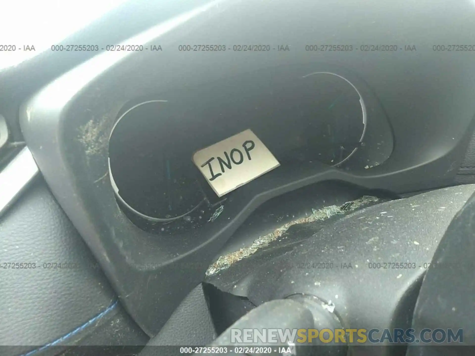 7 Photograph of a damaged car JTMEWRFV8KJ018321 TOYOTA RAV4 2019