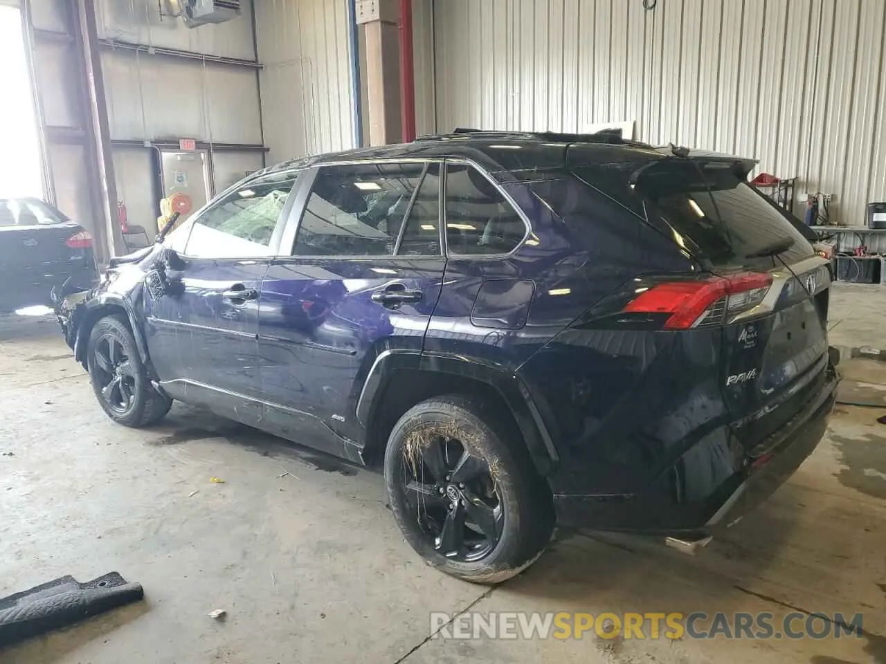2 Photograph of a damaged car JTMEWRFV9KJ001978 TOYOTA RAV4 2019