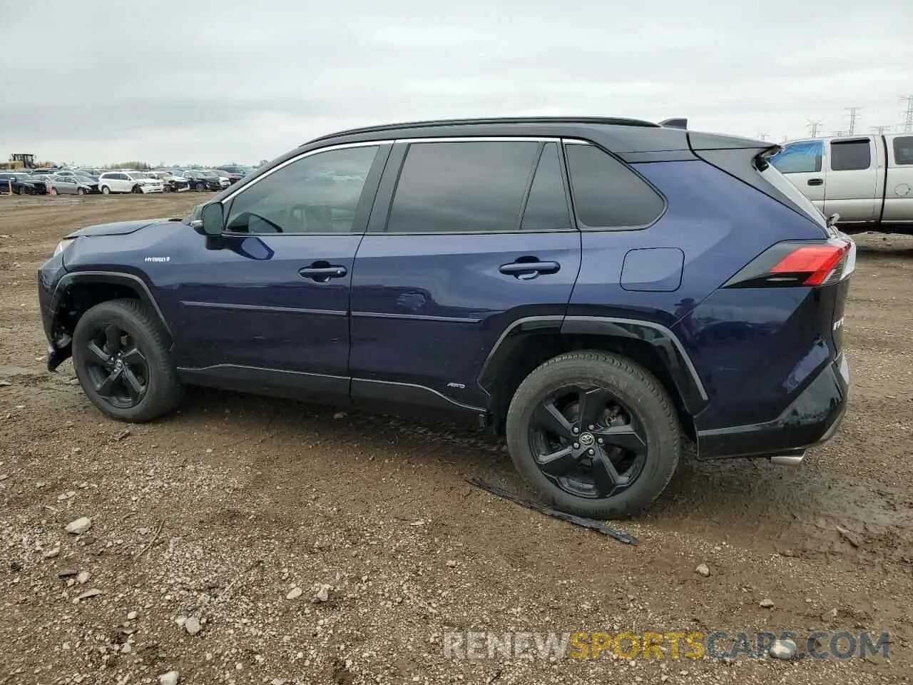 2 Photograph of a damaged car JTMEWRFV9KJ004900 TOYOTA RAV4 2019