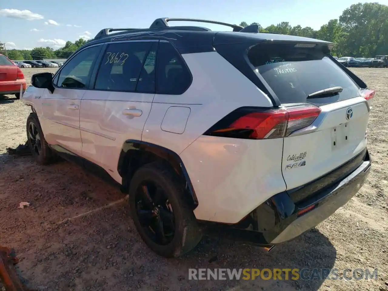 3 Photograph of a damaged car JTMEWRFV9KJ014696 TOYOTA RAV4 2019