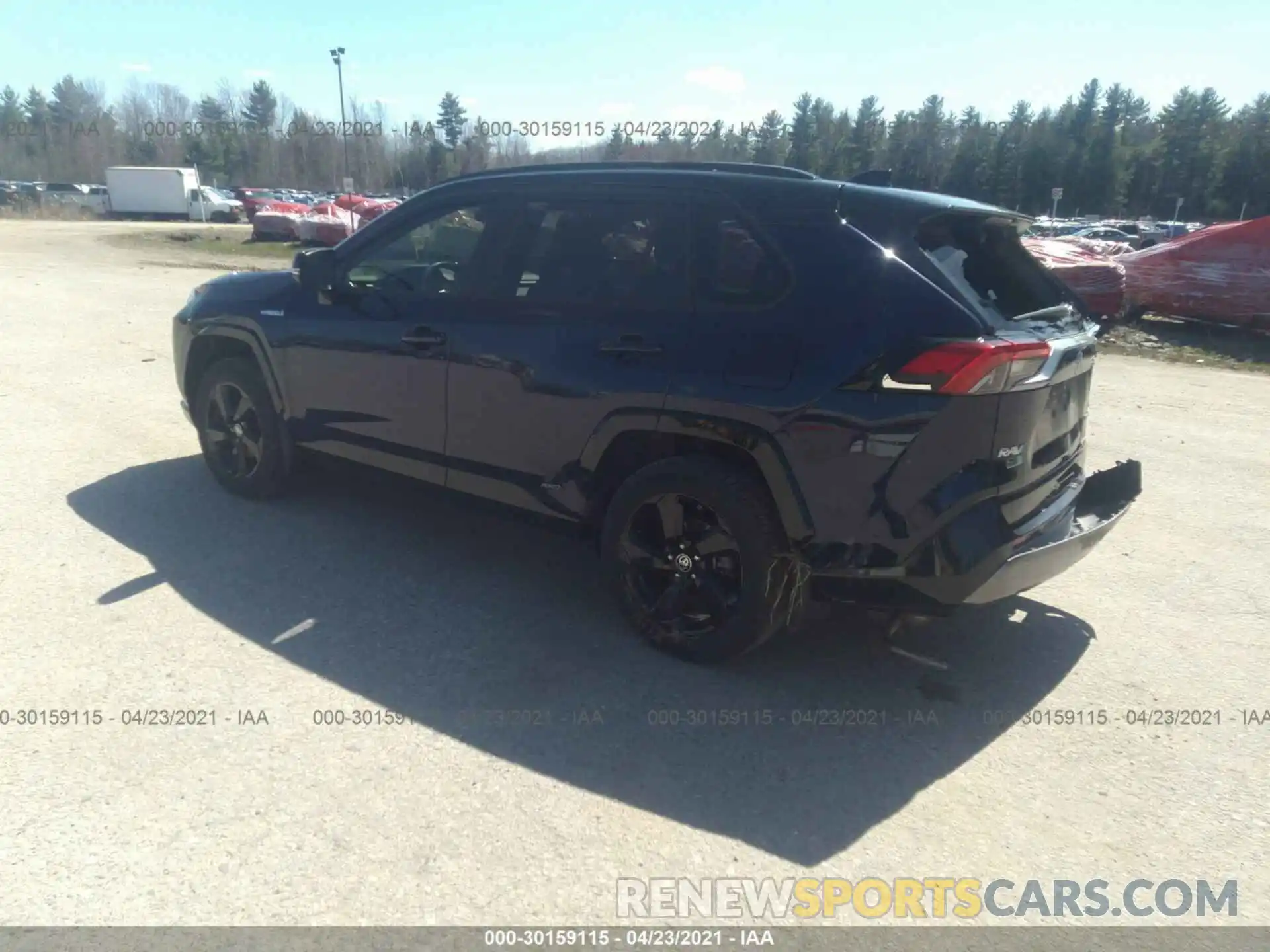 3 Photograph of a damaged car JTMEWRFV9KJ026640 TOYOTA RAV4 2019