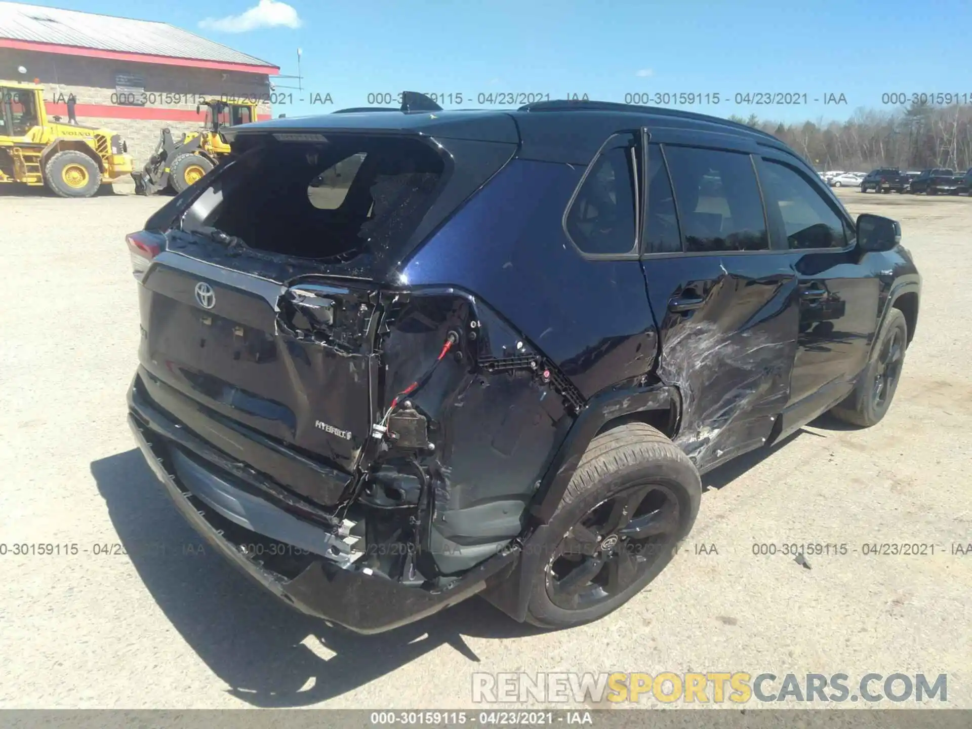 6 Photograph of a damaged car JTMEWRFV9KJ026640 TOYOTA RAV4 2019