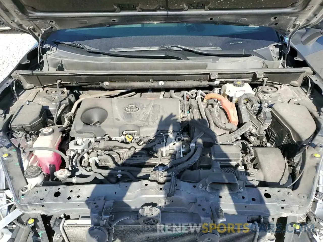 12 Photograph of a damaged car JTMEWRFVXKD516292 TOYOTA RAV4 2019