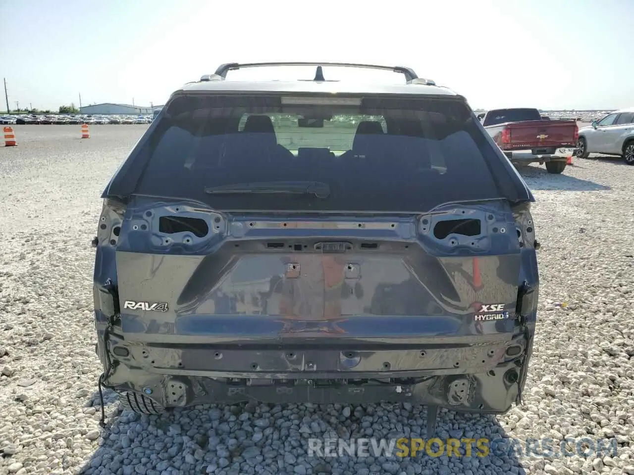 6 Photograph of a damaged car JTMEWRFVXKD516292 TOYOTA RAV4 2019