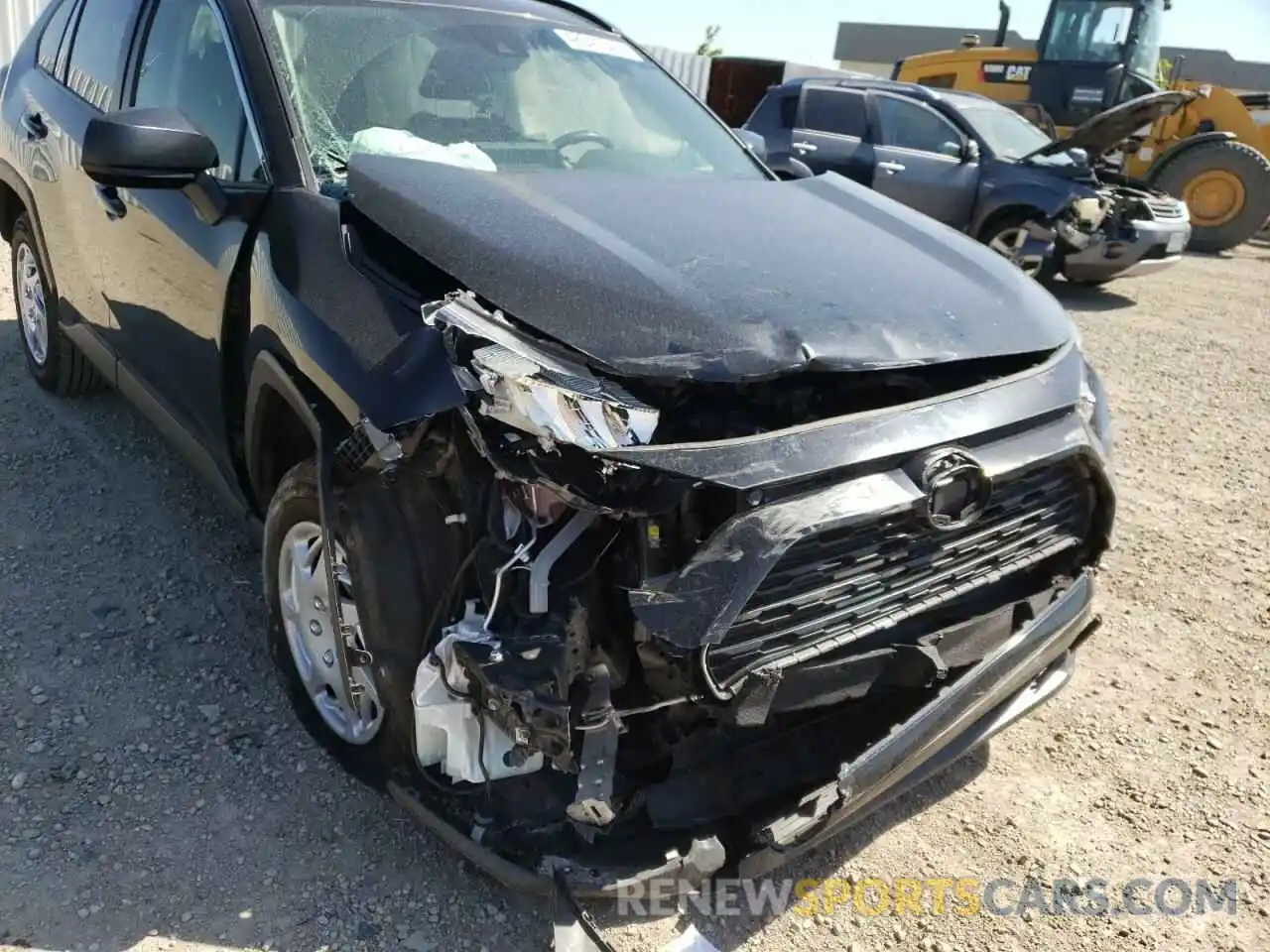 9 Photograph of a damaged car JTMF1RFV0KD044171 TOYOTA RAV4 2019