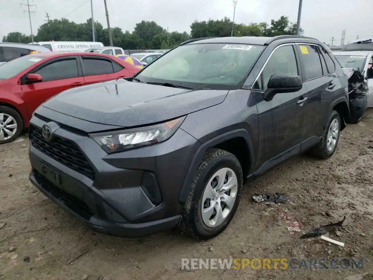 2 Photograph of a damaged car JTMF1RFV0KD503098 TOYOTA RAV4 2019