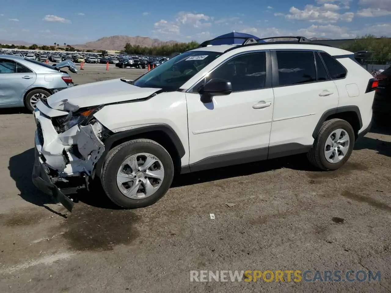 1 Photograph of a damaged car JTMF1RFV0KJ024066 TOYOTA RAV4 2019