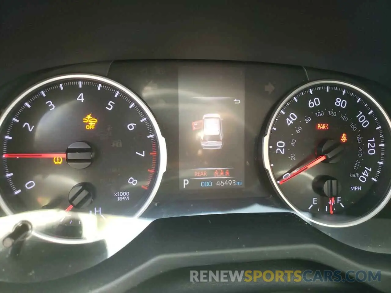 9 Photograph of a damaged car JTMF1RFV0KJ024066 TOYOTA RAV4 2019