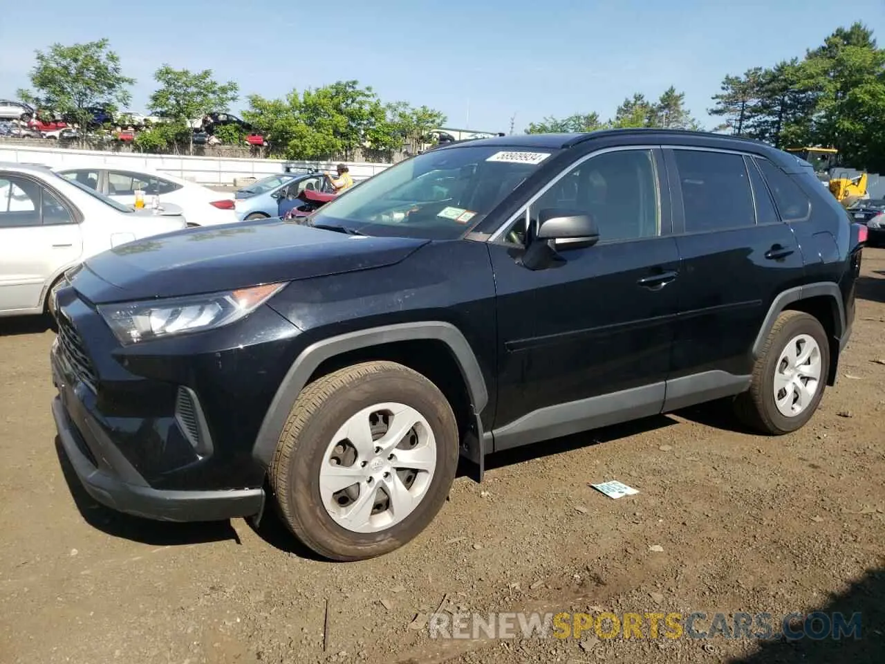 1 Photograph of a damaged car JTMF1RFV1KJ012458 TOYOTA RAV4 2019