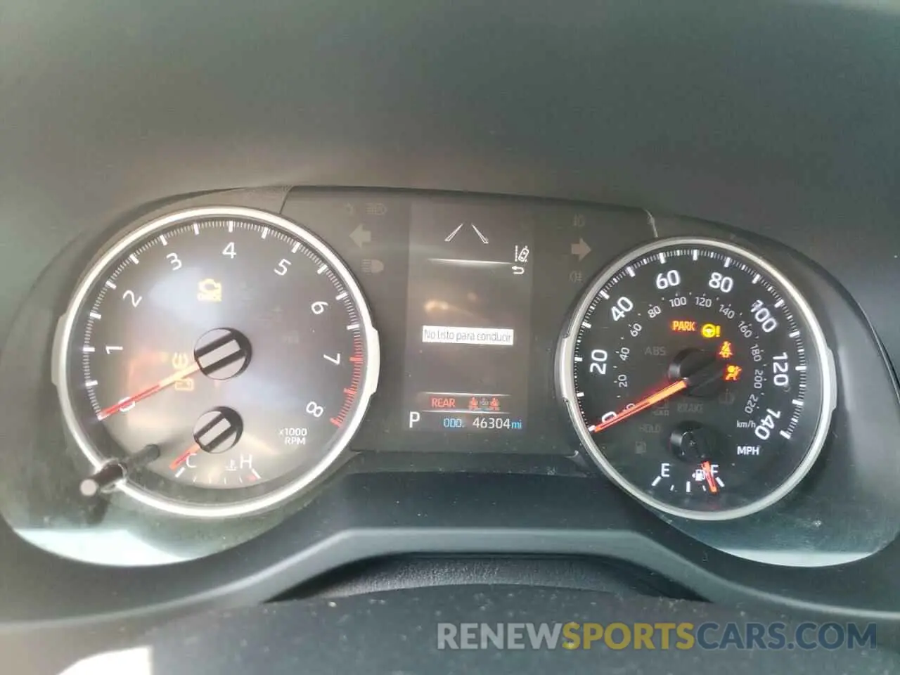 9 Photograph of a damaged car JTMF1RFV1KJ012458 TOYOTA RAV4 2019