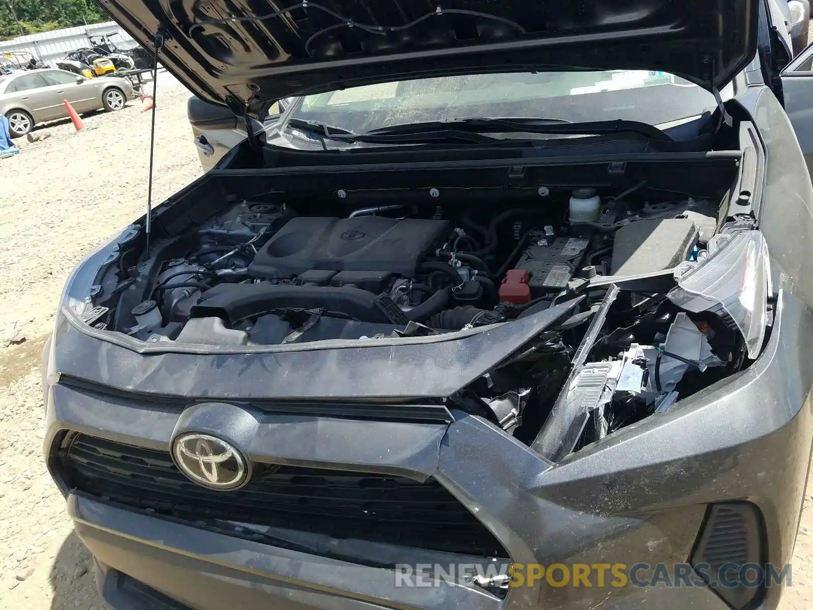 7 Photograph of a damaged car JTMF1RFV2KD006134 TOYOTA RAV4 2019