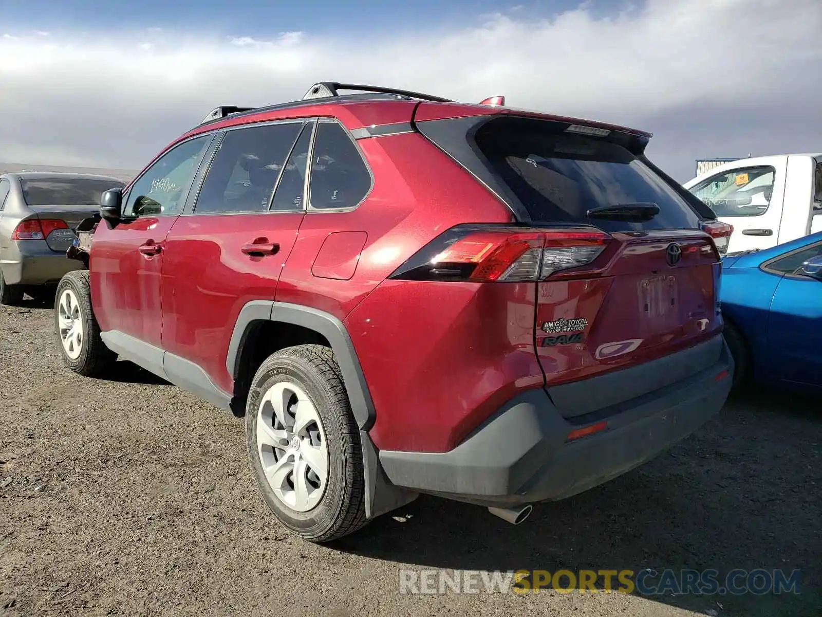 3 Photograph of a damaged car JTMF1RFV2KD033091 TOYOTA RAV4 2019