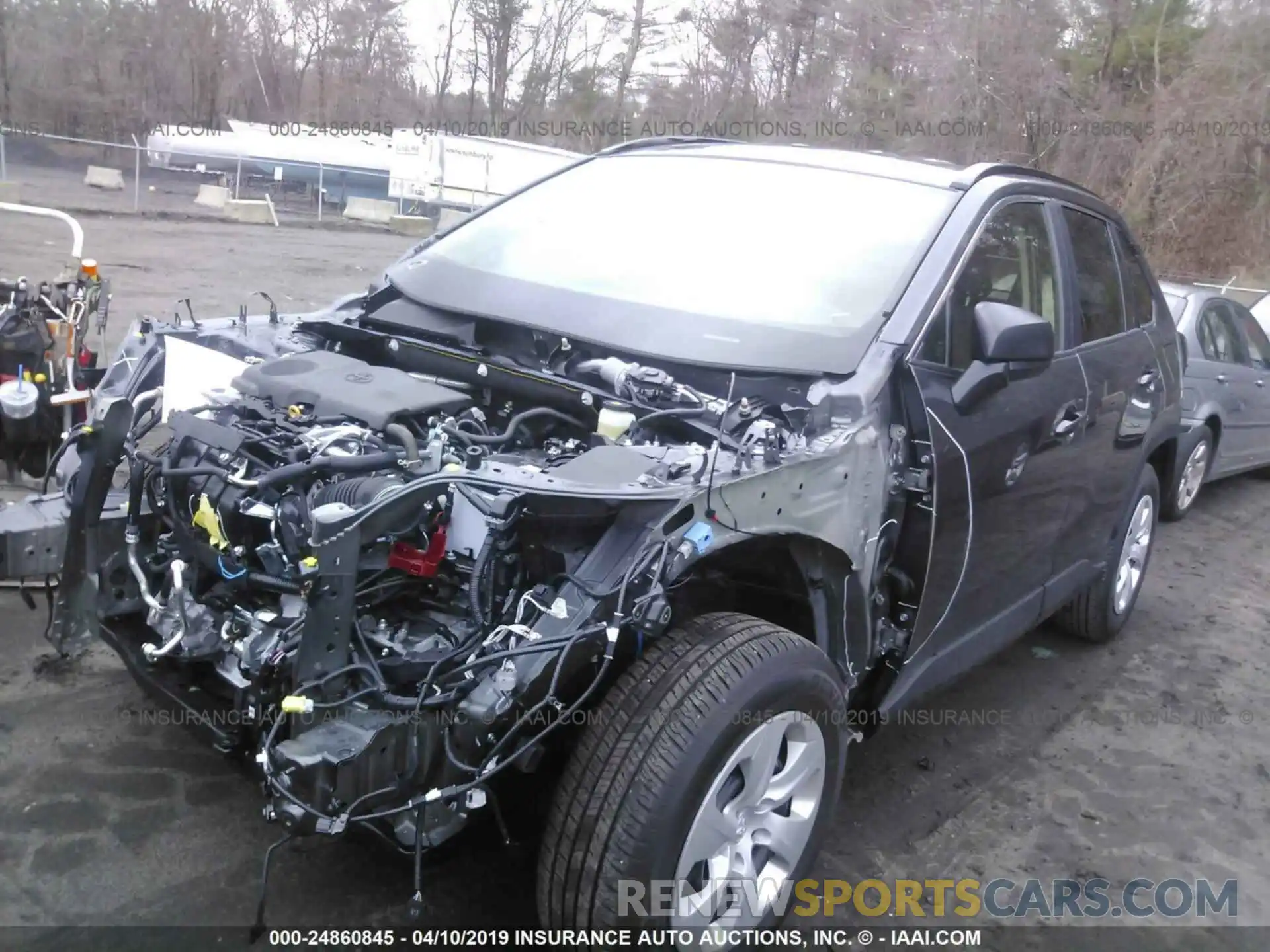 2 Photograph of a damaged car JTMF1RFV2KD505077 TOYOTA RAV4 2019