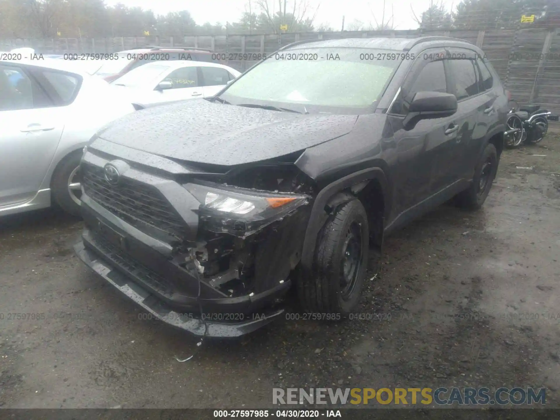 6 Photograph of a damaged car JTMF1RFV2KD511218 TOYOTA RAV4 2019