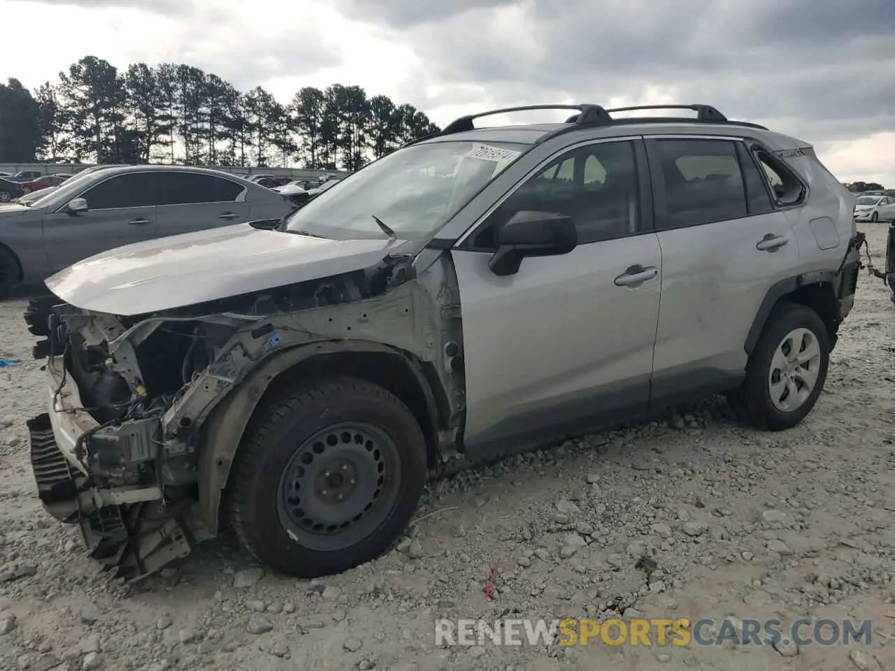 1 Photograph of a damaged car JTMF1RFV2KJ003932 TOYOTA RAV4 2019