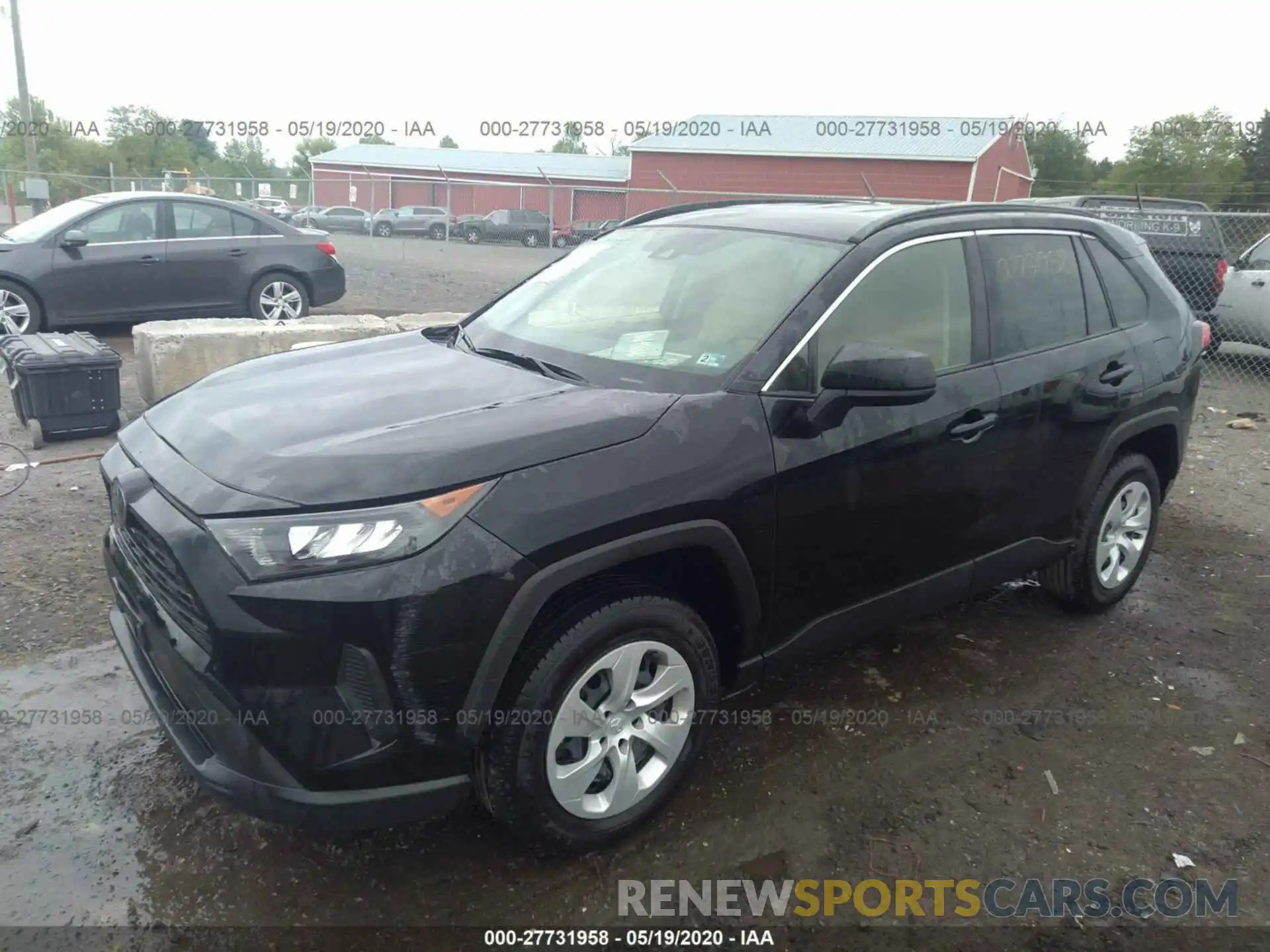 2 Photograph of a damaged car JTMF1RFV2KJ005597 TOYOTA RAV4 2019