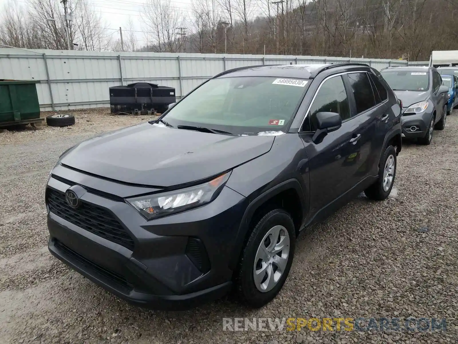 2 Photograph of a damaged car JTMF1RFV2KJ013828 TOYOTA RAV4 2019