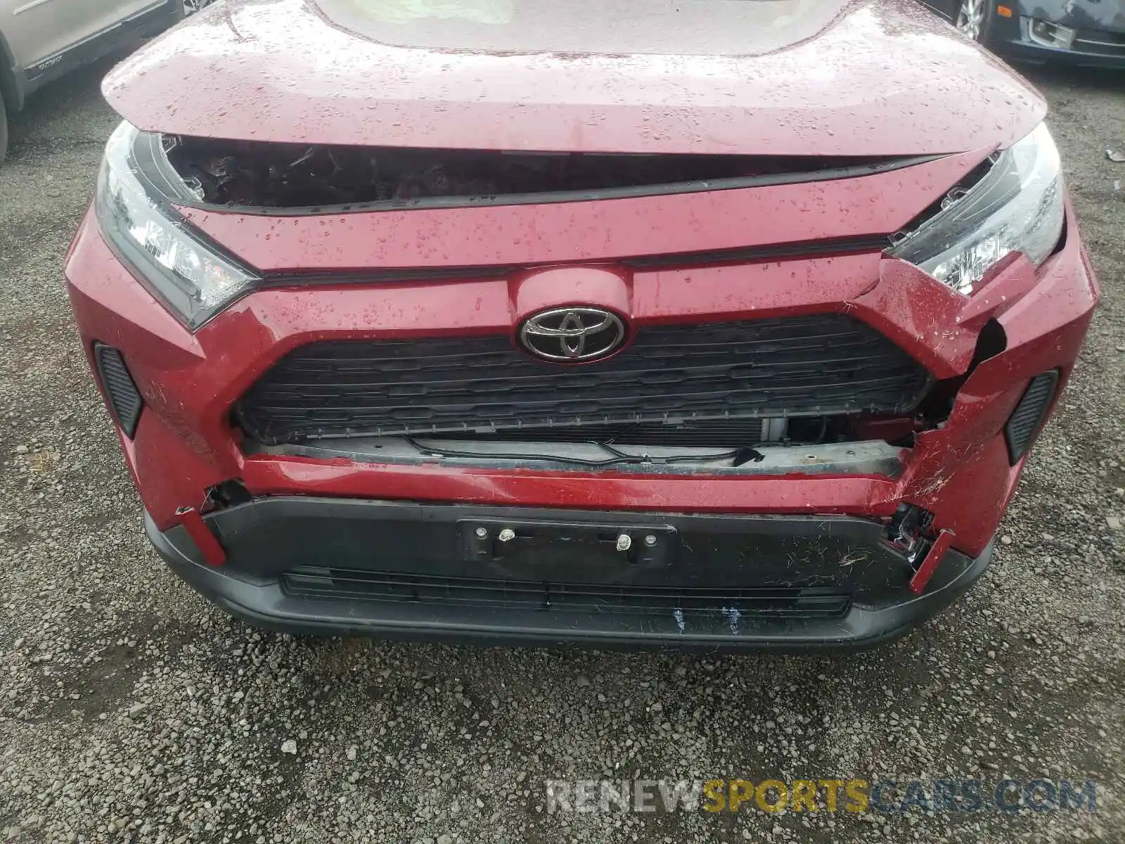 9 Photograph of a damaged car JTMF1RFV3KD008751 TOYOTA RAV4 2019