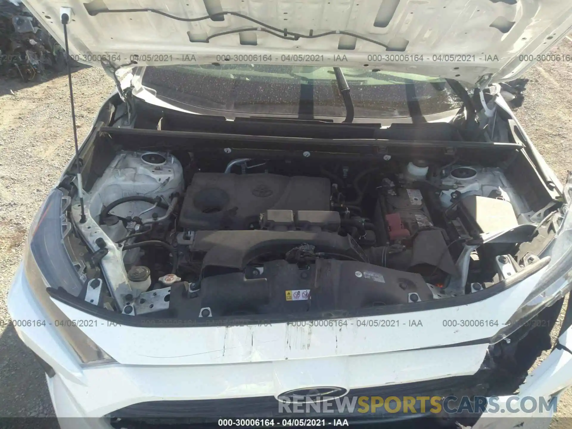 10 Photograph of a damaged car JTMF1RFV3KD015277 TOYOTA RAV4 2019