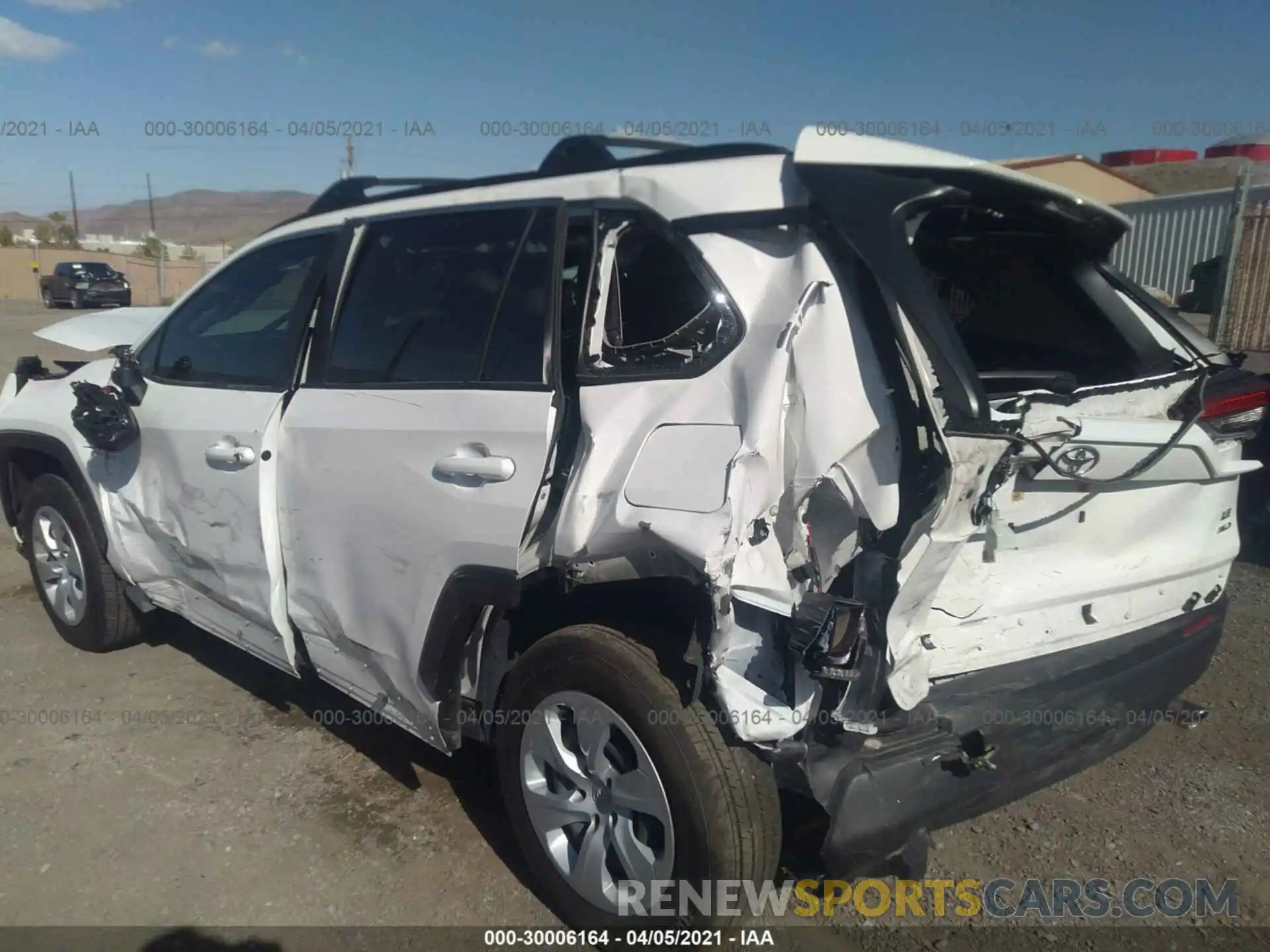 6 Photograph of a damaged car JTMF1RFV3KD015277 TOYOTA RAV4 2019