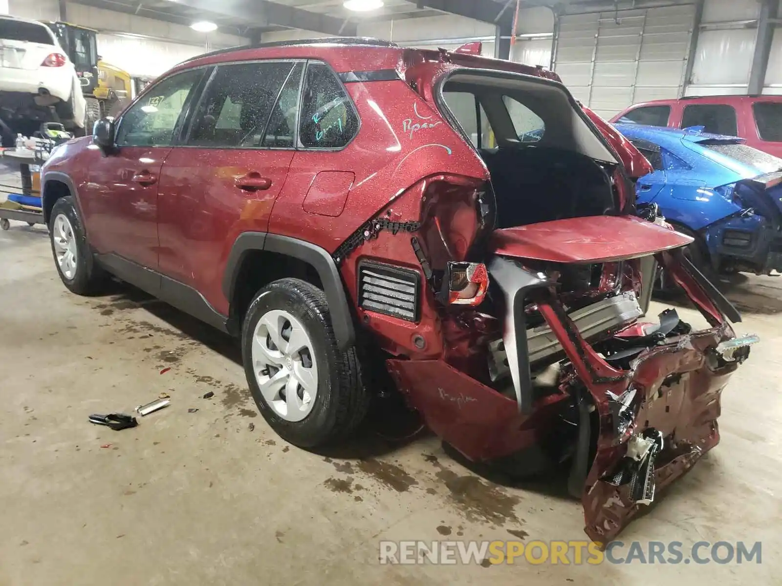 3 Photograph of a damaged car JTMF1RFV3KD016705 TOYOTA RAV4 2019