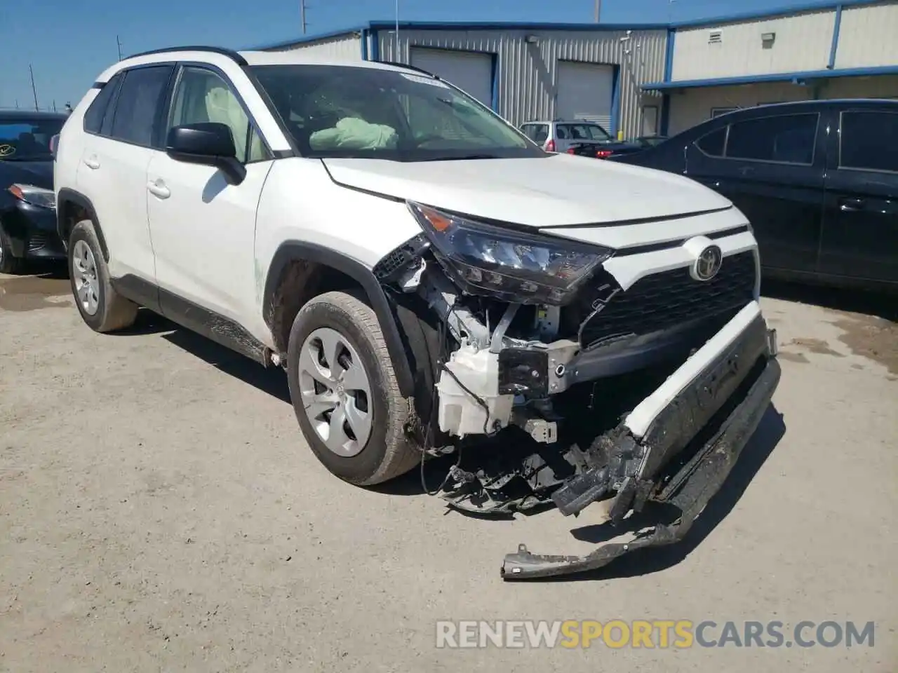 1 Photograph of a damaged car JTMF1RFV3KD043256 TOYOTA RAV4 2019