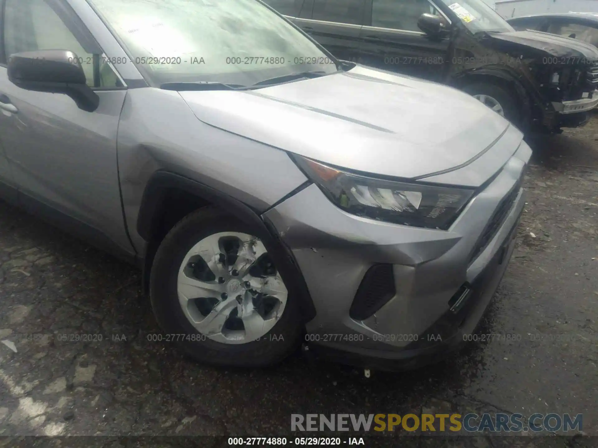 6 Photograph of a damaged car JTMF1RFV3KD046187 TOYOTA RAV4 2019