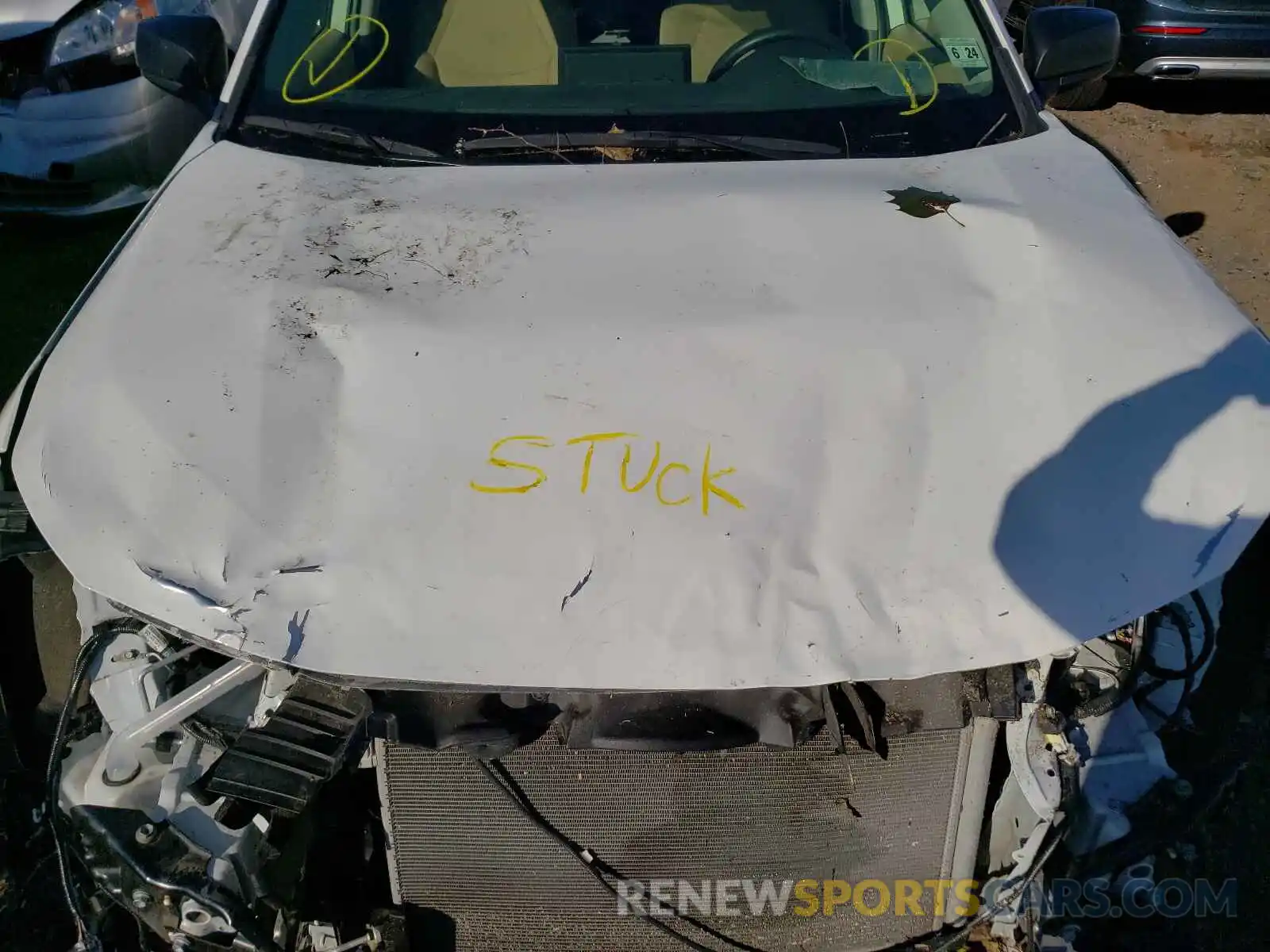 7 Photograph of a damaged car JTMF1RFV3KJ005396 TOYOTA RAV4 2019