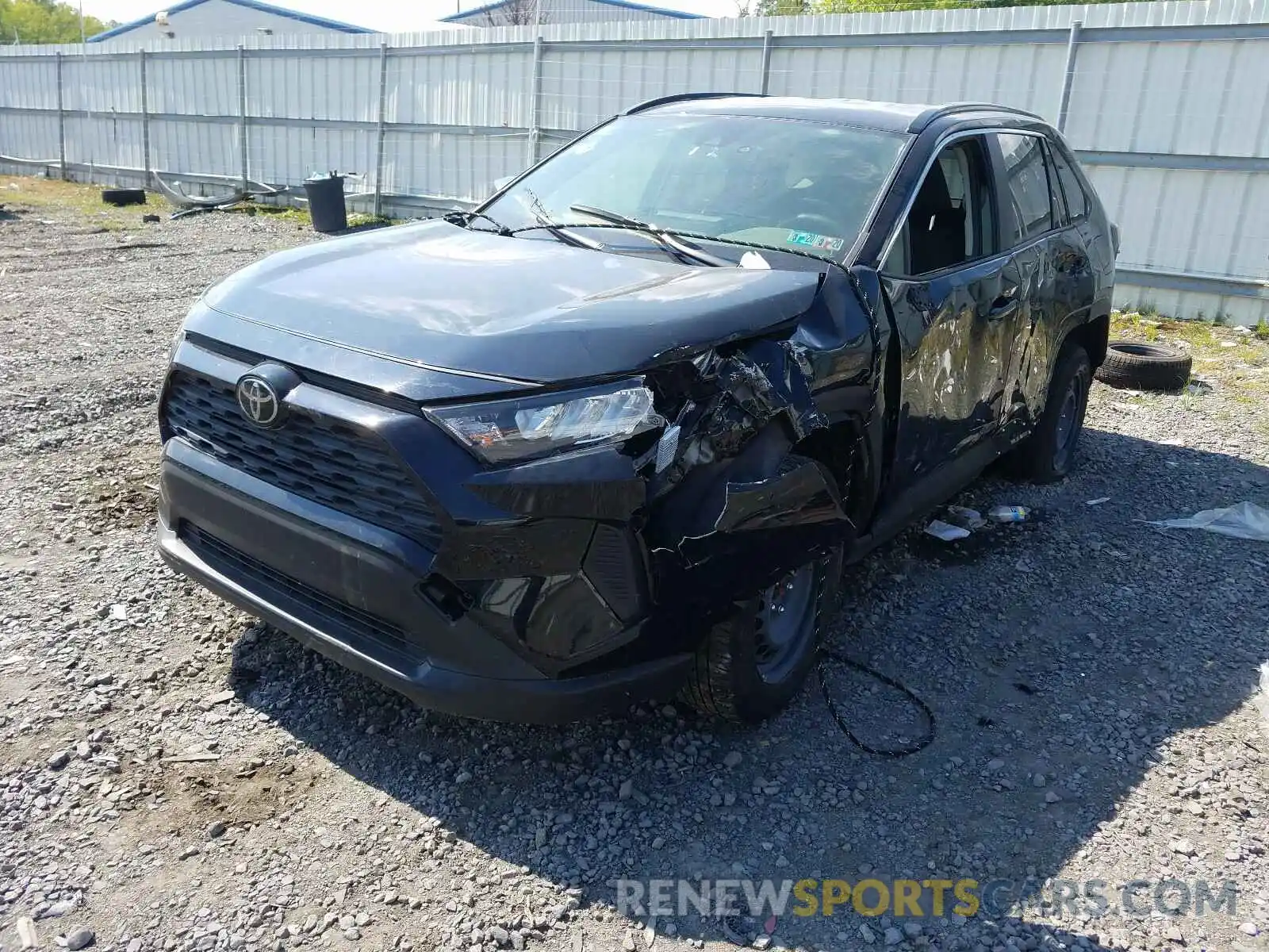 2 Photograph of a damaged car JTMF1RFV4KD007513 TOYOTA RAV4 2019